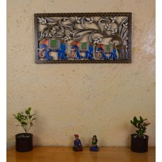 wooden painted wall panels